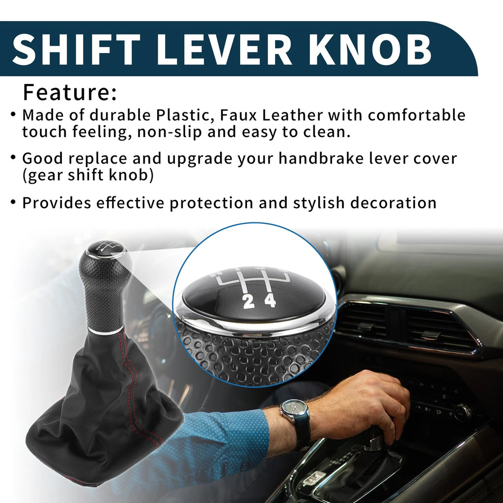 Gear Shift Knob With Cover for Volkswagen Golf Mk IV (1999–2006)