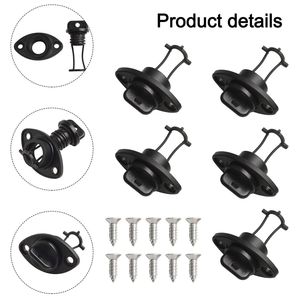 2X Bung Drain Kit for Marine Applications (Includes Screws)