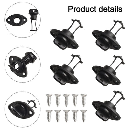 2X Bung Drain Kit for Marine Applications (Includes Screws)