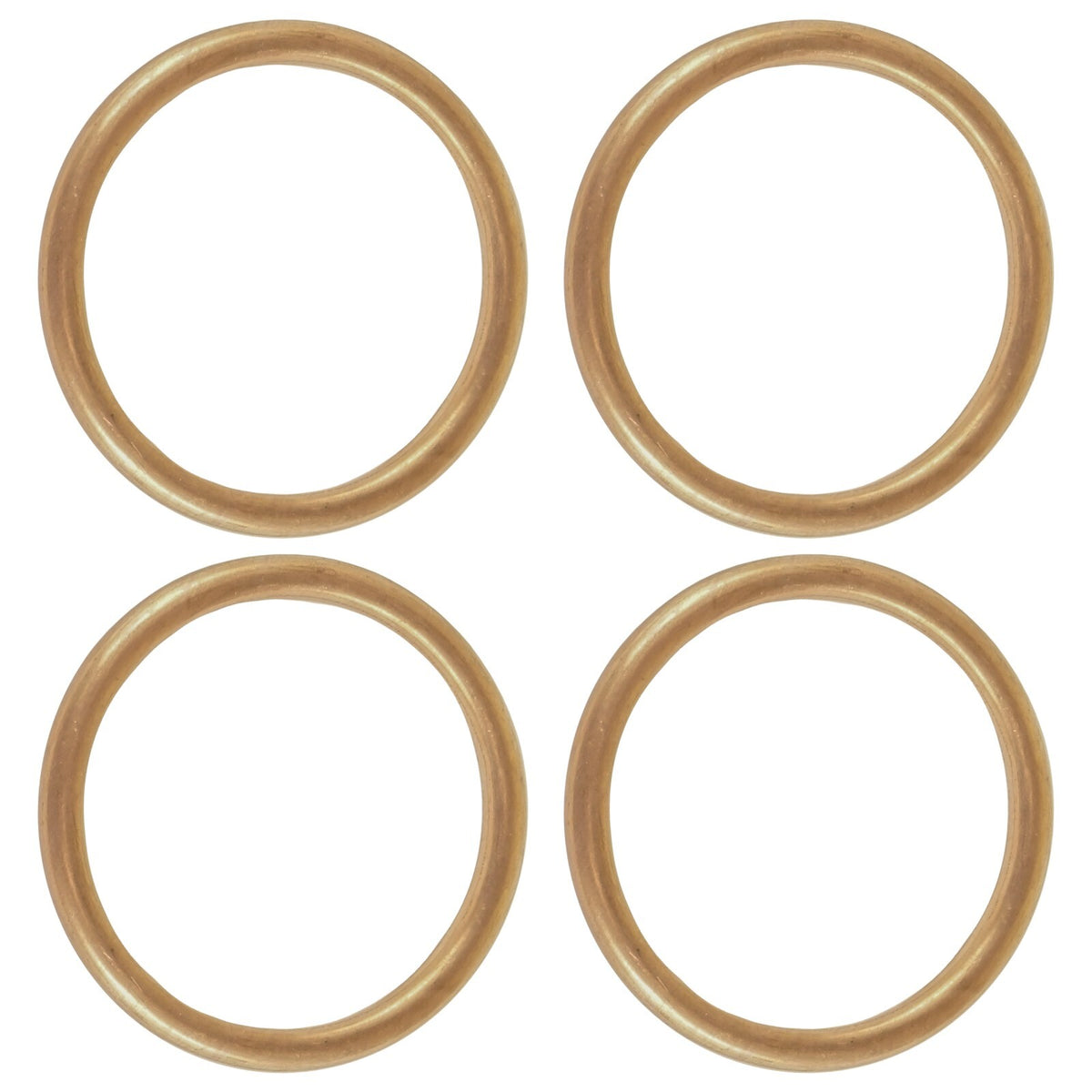4 Pack Exhaust Pipe Gaskets for Honda CBR600F CBR600F2 CBR600F4 (1987–2006)