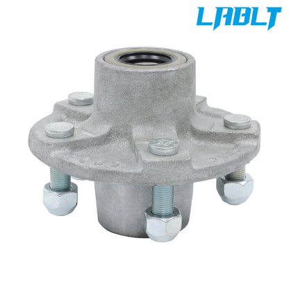 Set of 5 Pregreased Galvanized Trailer Hub Kit for 2000lb Axle (1")