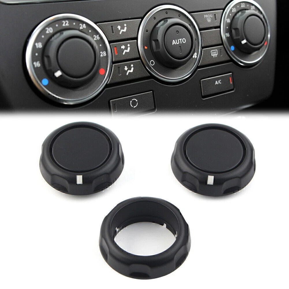 3X Air Condition Control Volume Knob for Land Rover Freelander 2 (2007–2015)