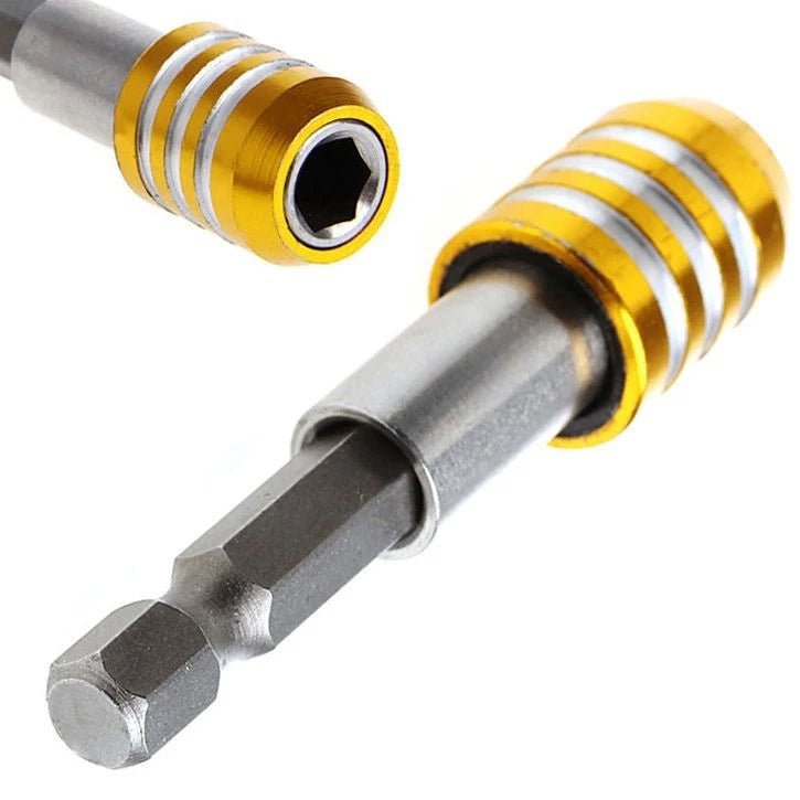 1/4" Magnetic Drive Bits Hex Shank Quick Release Screwdriver Holder Tools