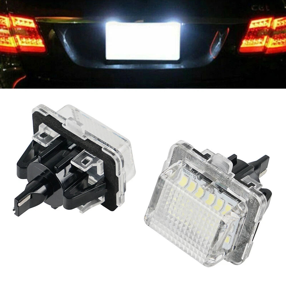 LED License Plate Lights for Benz E-Class W212 (2010–2012)