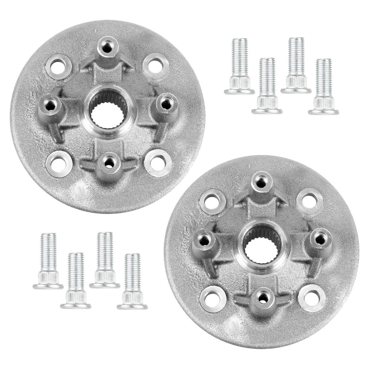 Front Wheel Hub w Stud Bolt for Yamaha Rhino 700 YXR700F (2008–2013)