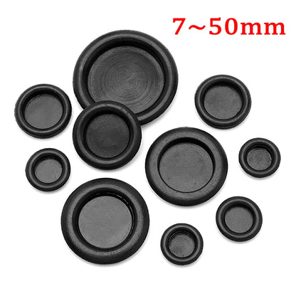Set of 10 Rubber Grommets 7mm - 50mm for Various Applications