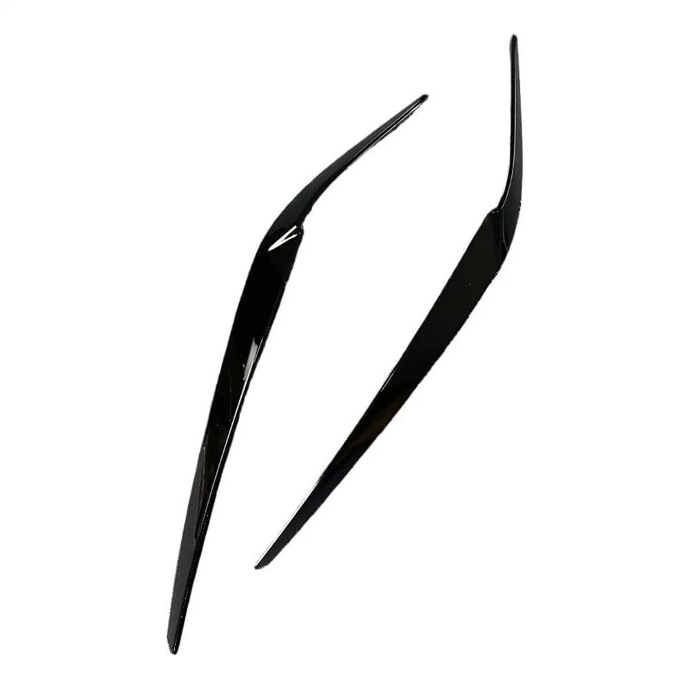 Left & Right Headlight Eyebrow Eyelid Trim for BMW 5 Series G30 (2017–2023)
