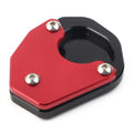 Kickstand Side Stand Extension Enlarge Plate Pad For Trident 660 2021 RED