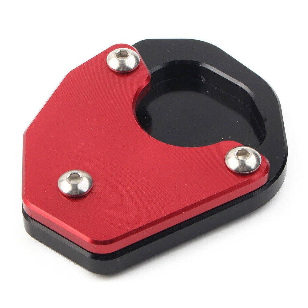 Kickstand Side Stand Extension Enlarge Plate Pad For Trident 660 2021 RED