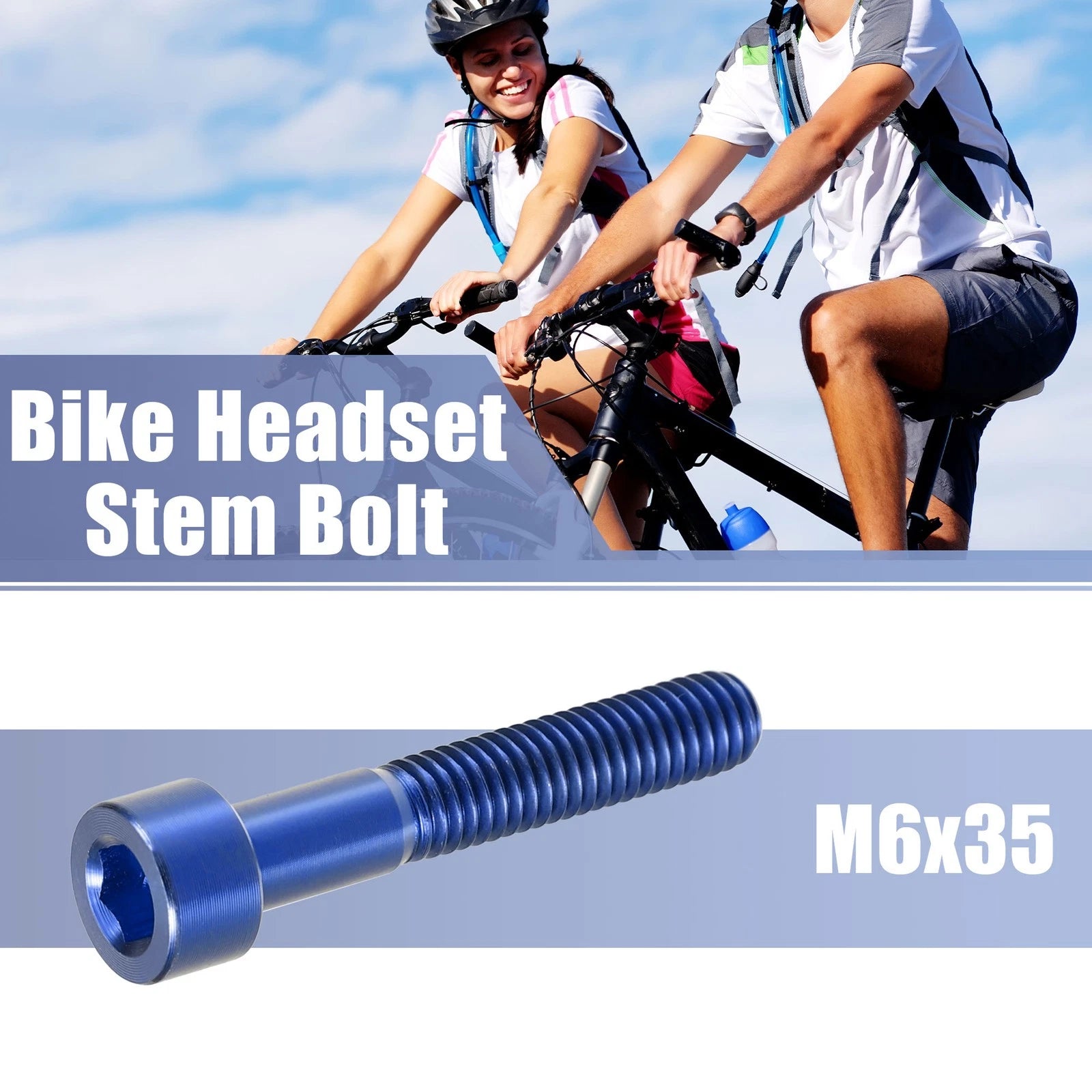 Stem Bolt Replacement M6x35 for Blue Bicycle Headset (2000–2025)