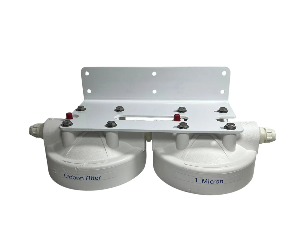Pre Filter Assembly with Carbon & 1 Micron Filter for Blue Water