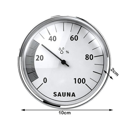Mechanical Sauna Hygrometer for Precise Humidity Control