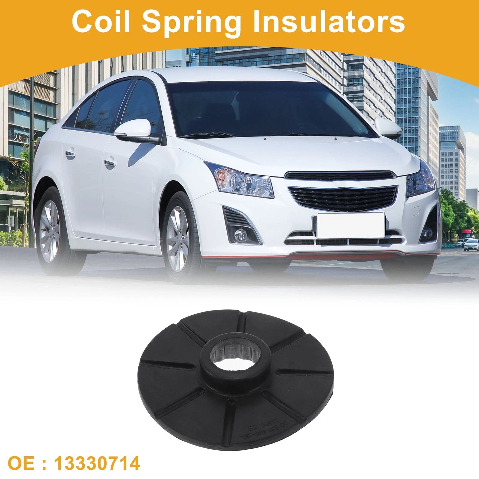 Front Upper Coil Spring Insulators for Chevrolet Cruze (2014–2015)