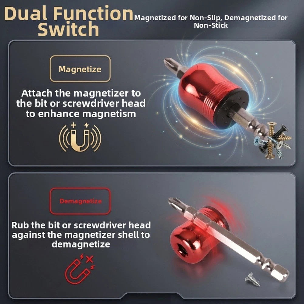 Hex Magnetic Screwdriver Bit Holder Tool for Wide Compatibility