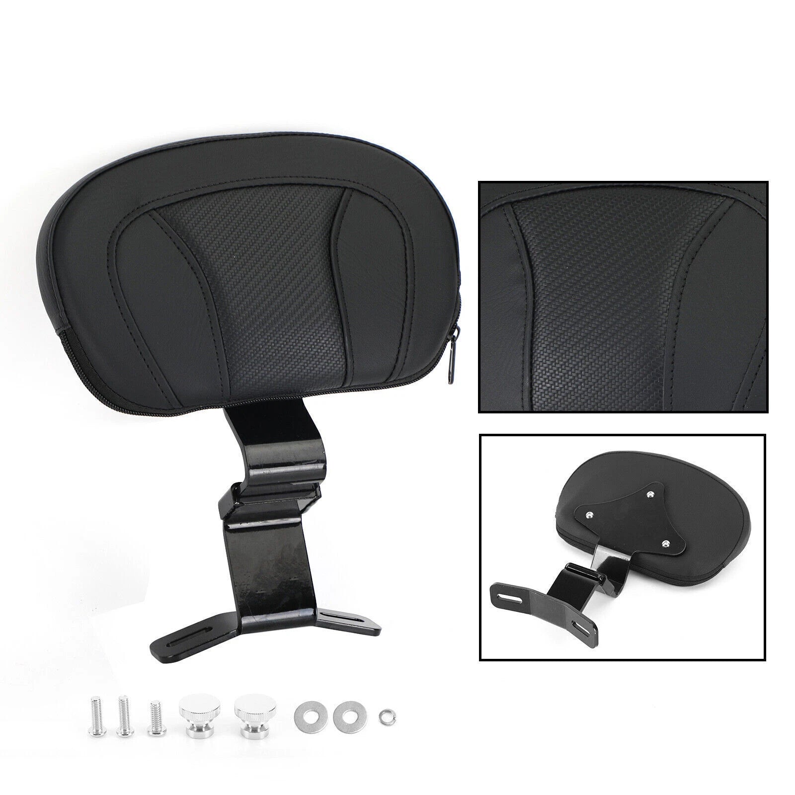 Driver Backrest Pad for Harley Touring CVO Street Glide Road King (2009–2021) UK2 T9