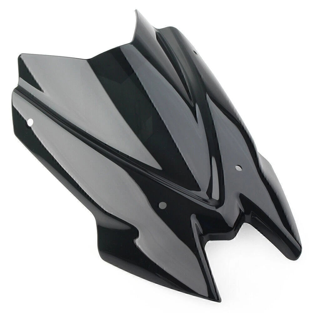 Black Windshield for Kawasaki Z650 (2020–Present)