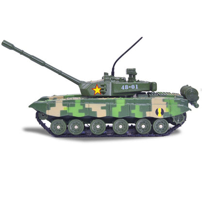 1/48 Battle Leopard 2 M1A2 Tank Model with Sound & Light Display