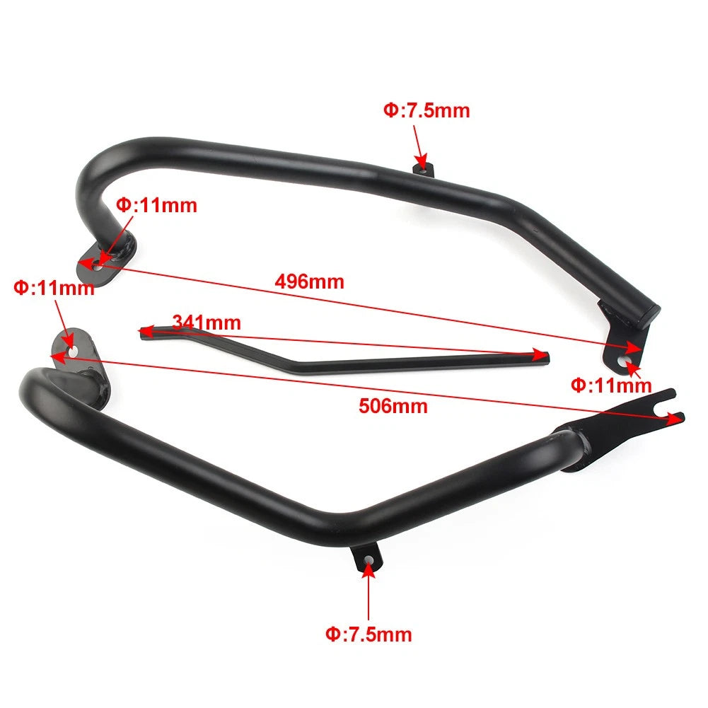 Bumper Motor Guard Crash Frame for Yamaha MT09 (2014–2018), XSR900 (2016–2020)