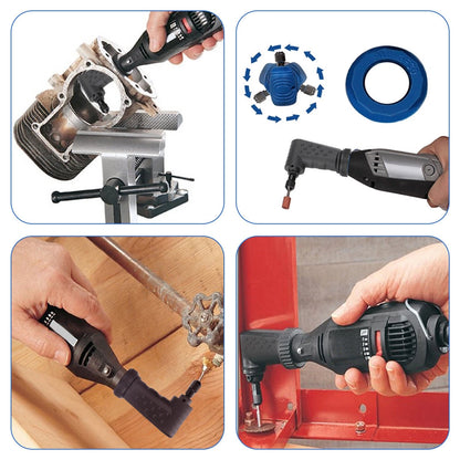 Right Angle Converter Rotary Tool Attachment for Dremel