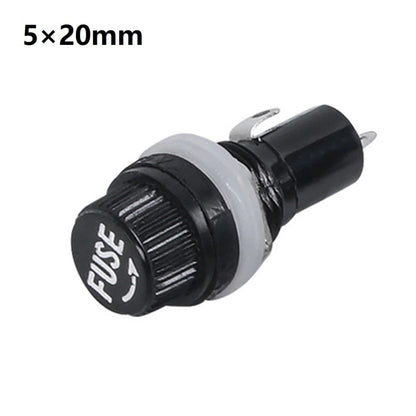 Fuse Holder 10A 250V for Glass Fuses 5x20mm or 6x30mm