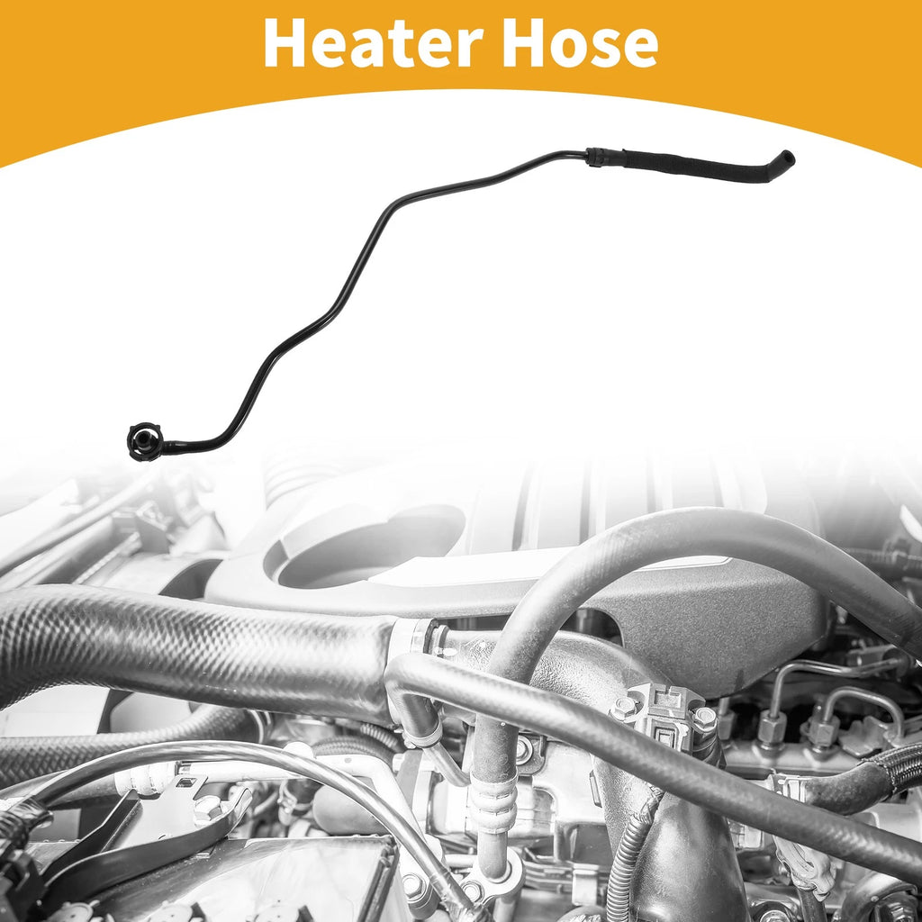 Heater Hose Replacement for Audi Q5 2.0L (2013–2017) Plastic Black