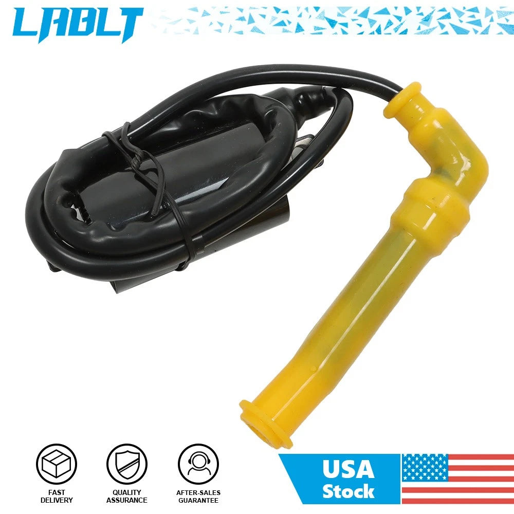 Ignition Coil & Spark Plug Wire Cap for Honda Rincon 680 TRX680FA (2006–2014)