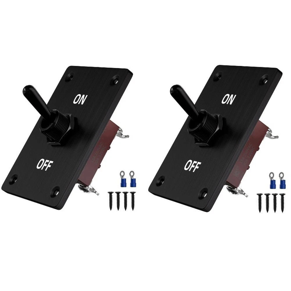 12V 30A SPST Toggle Switch Mounting Kit for Boat RV Auto