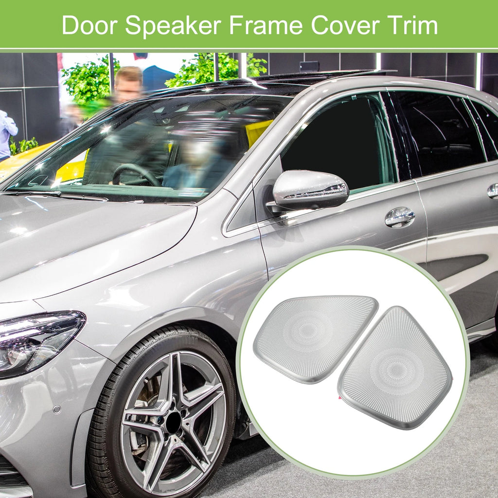 4 Pcs Door Speaker Frame Cover Trim Front Rear for Mercedes Benz A B Class (2013–2022)