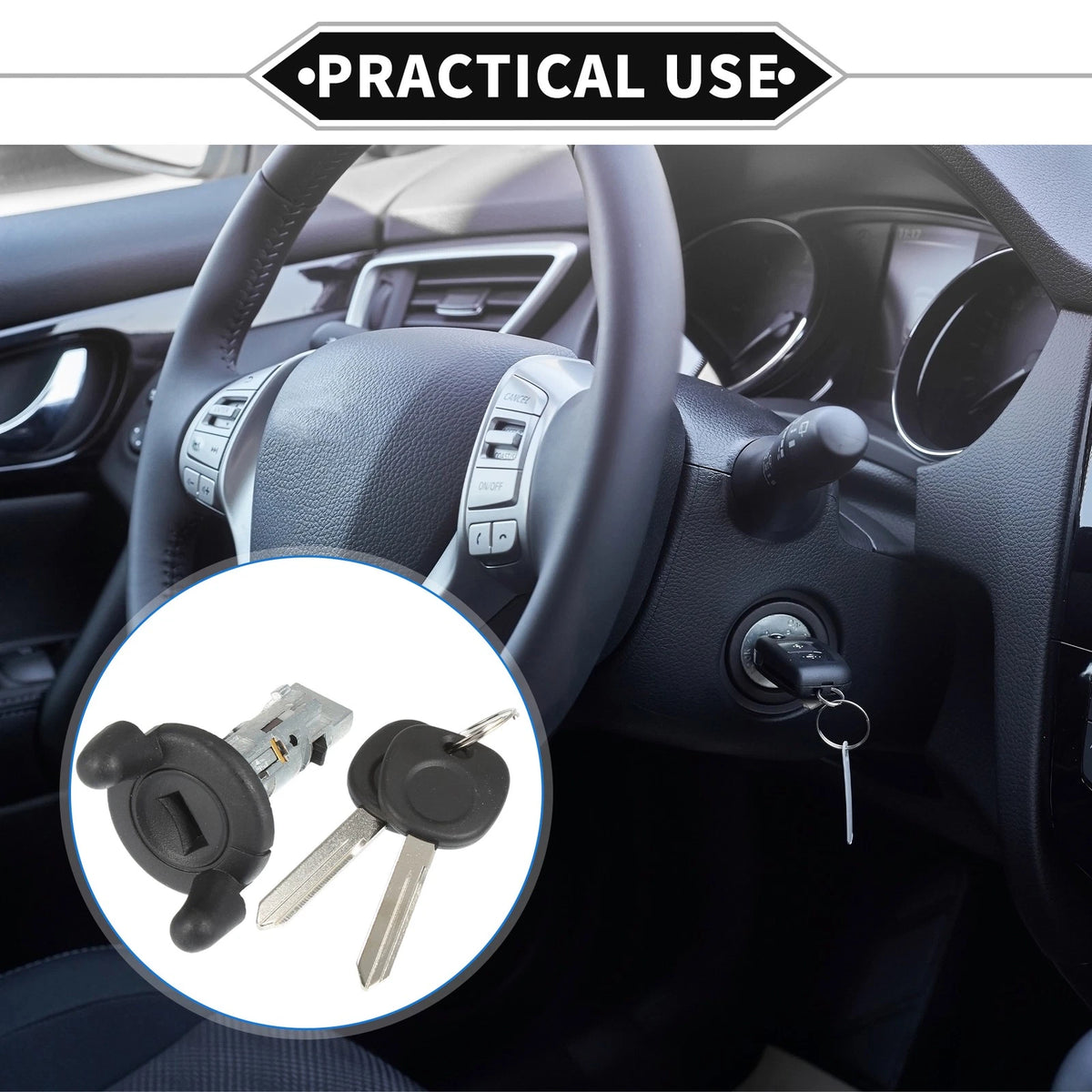Ignition Lock Cylinder Replacement for Chevrolet SSR and GMC Envoy (2002–2009)