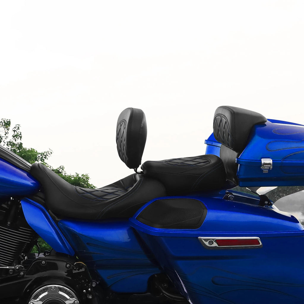 Razor Trunk Backrest for Harley Touring Street Glide (2014–2023)