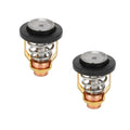 2X Thermostat for Yamaha F150 Outboard (60ºC 140°F) 67F-12411-01-00