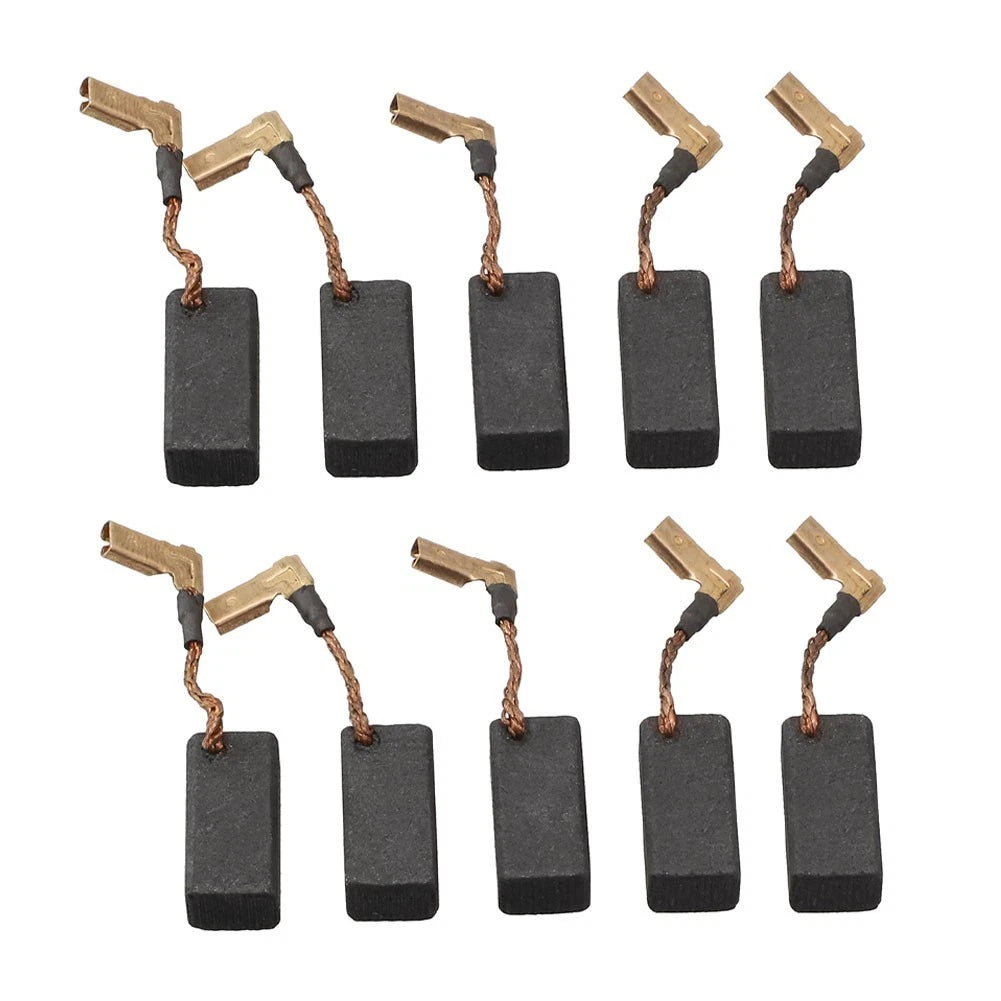 Pack of 10 Carbon Brushes for DWE4120 DWE4011 Angle Grinder