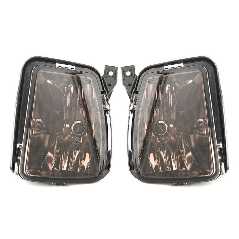 Clear/Black Front Fog Light Lamps LH+RH for Dodge RAM 1500 (2013–2017)