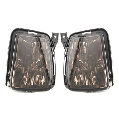 Clear/Black Front Fog Light Lamps LH+RH for Dodge RAM 1500 (2013–2017)