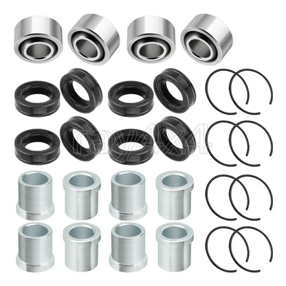 Set of 2 Front Lower/Upper A-Arm Bushings for Honda FourTrax 250 (1987–1992)