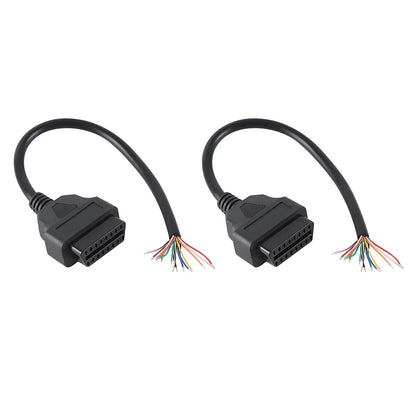 OBD2 OBD-II 16Pin Male Female Plug Extension Connector Cable Tool