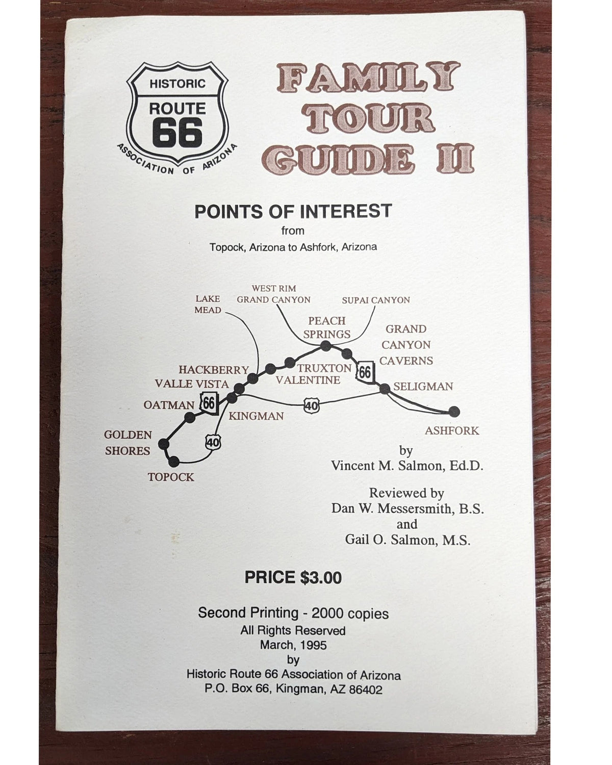 Set of 2 Route 66 Guidebooks for Family Tours
