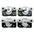 Front & Rear Brake Calipers W/Pads for Arctic Cat Wildcat X 1000 (2013–2018)