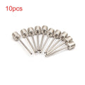 Air Pump Inflator Needle Nozzles Replacement Set for Bike Bicycle (10) (—)