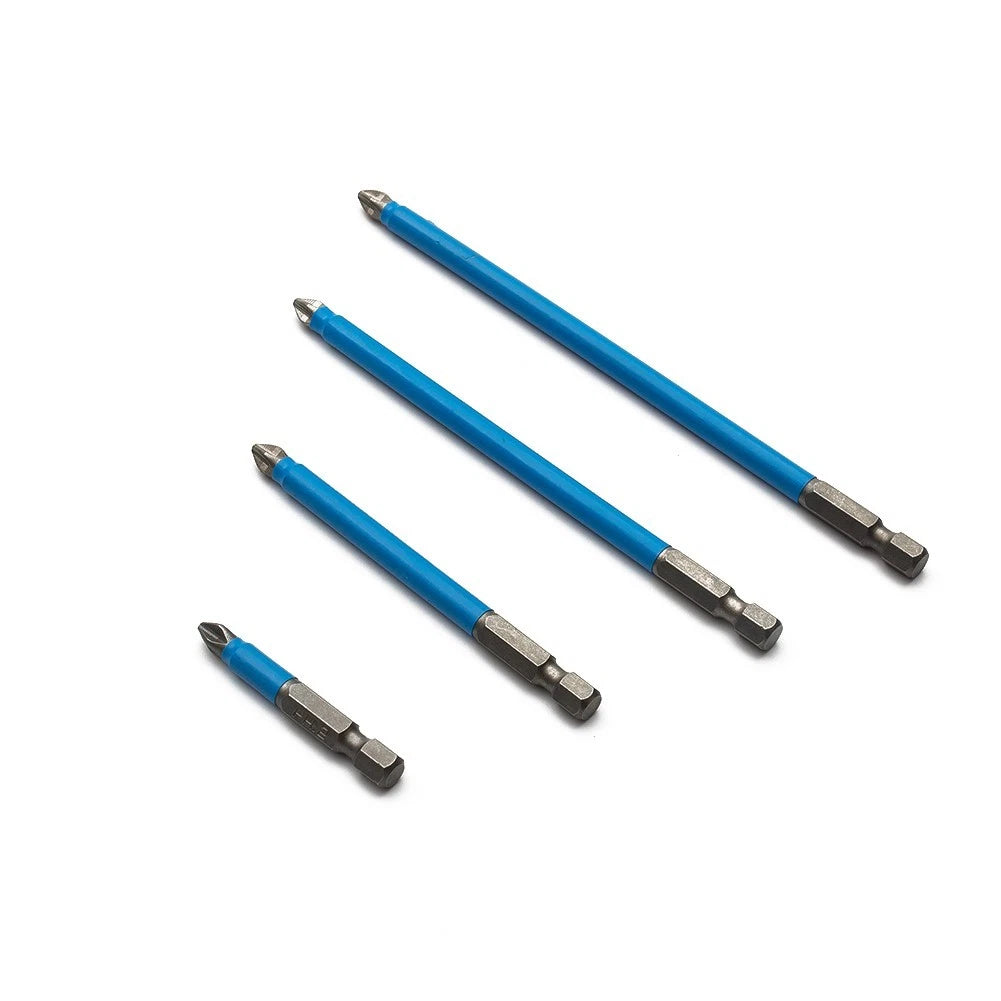 Screwdriver Bits Set for Power Tools (50mm, 90mm, 127mm, 150mm)