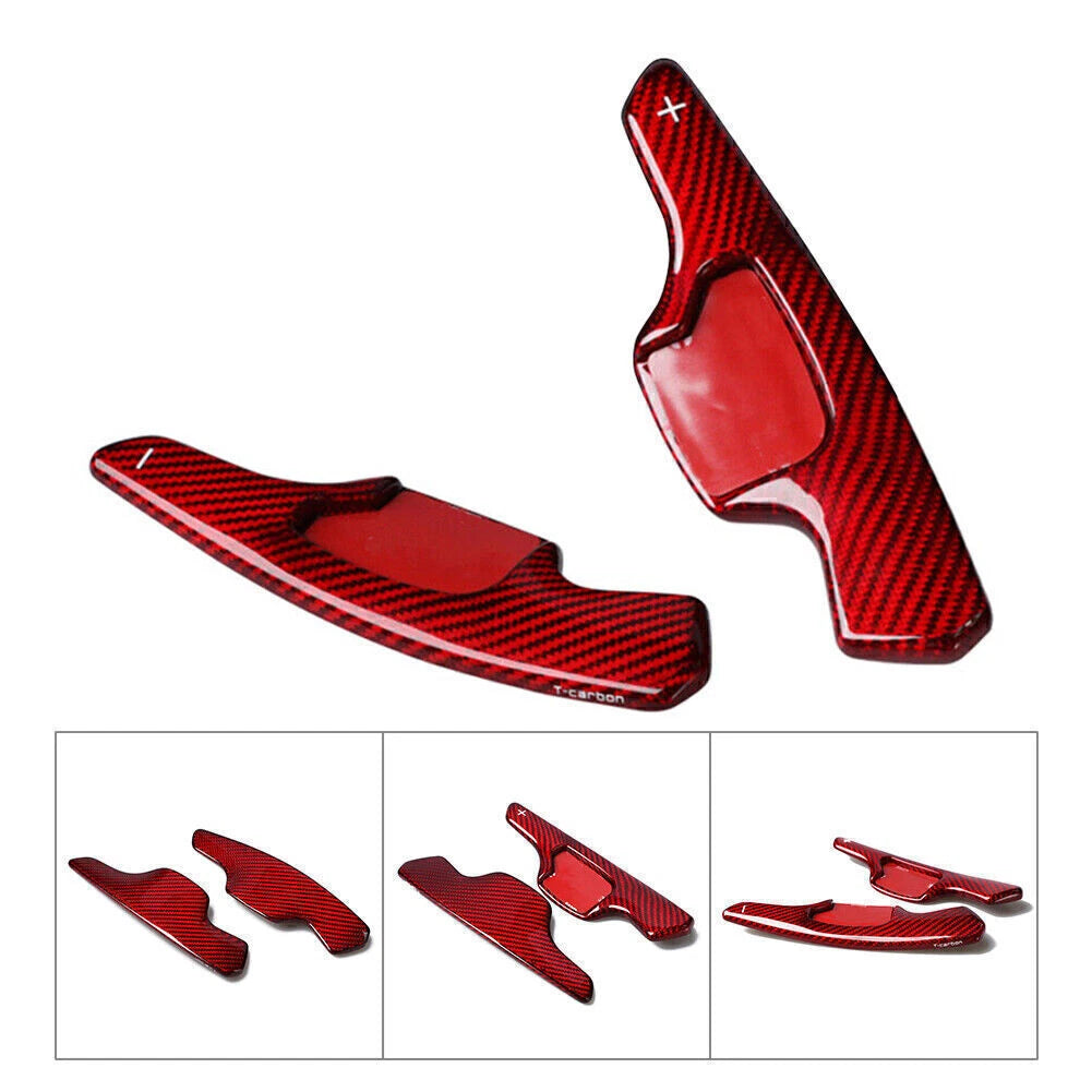 Extended Shift Paddle Trim for Ford Taurus (Carbon Red)