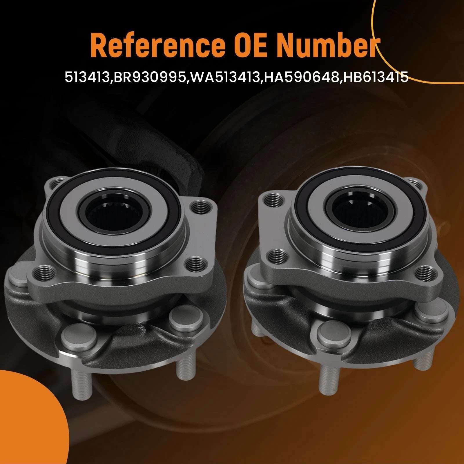 Front Wheel Hub Assembly for Subaru Impreza/Forester (2014–2019) HB613415