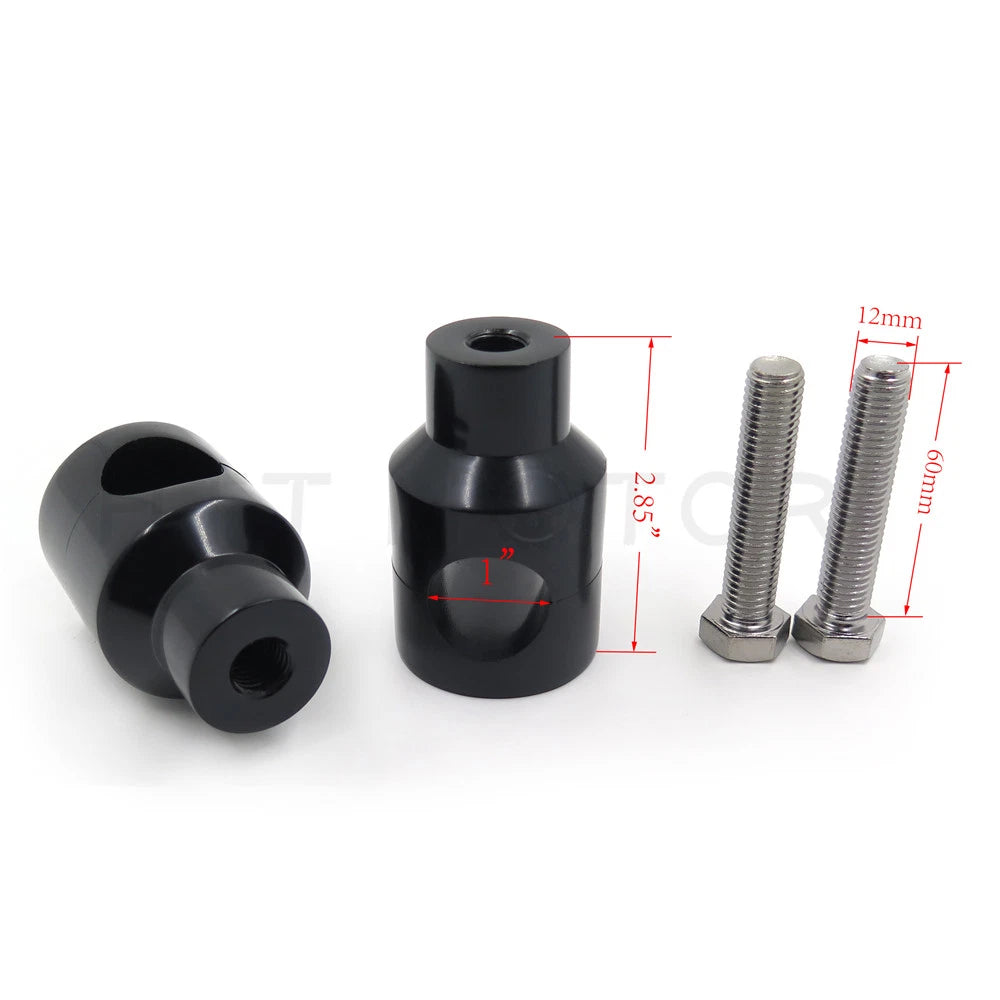 1" Motorcycle Handlebar Riser for Harley Cruiser Honda Shadow (Year Range)