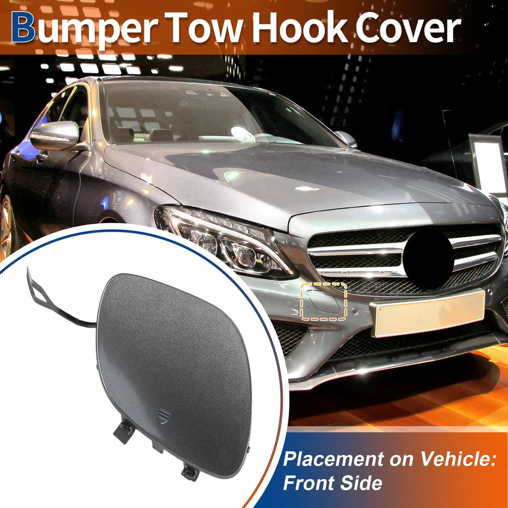 Front Tow Hook Cover Replacement for Mercedes-Benz C300 (2015–2018)