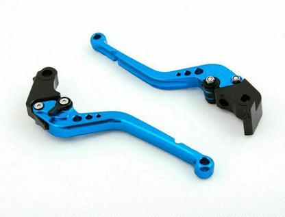 Long Brake Clutch Levers for Honda CBR929RR (2000–2001) Blue T9