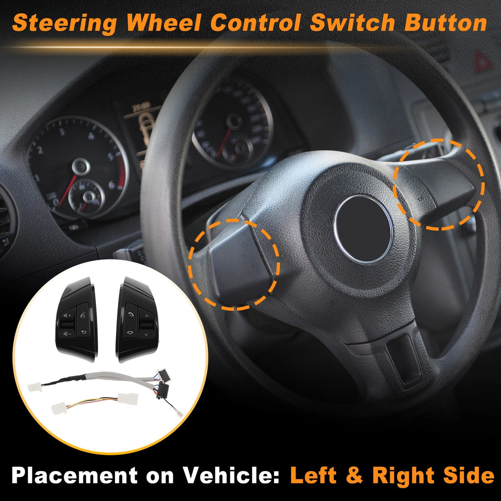 Steering Wheel Button Left Side Replacement for Hyundai Elantra (2008–2016)