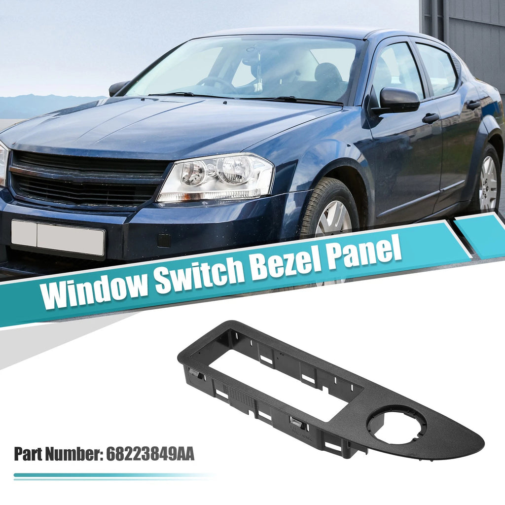 Front Left Door Window Switch Bezel for Dodge Avenger (2011–2014) 68223849AA