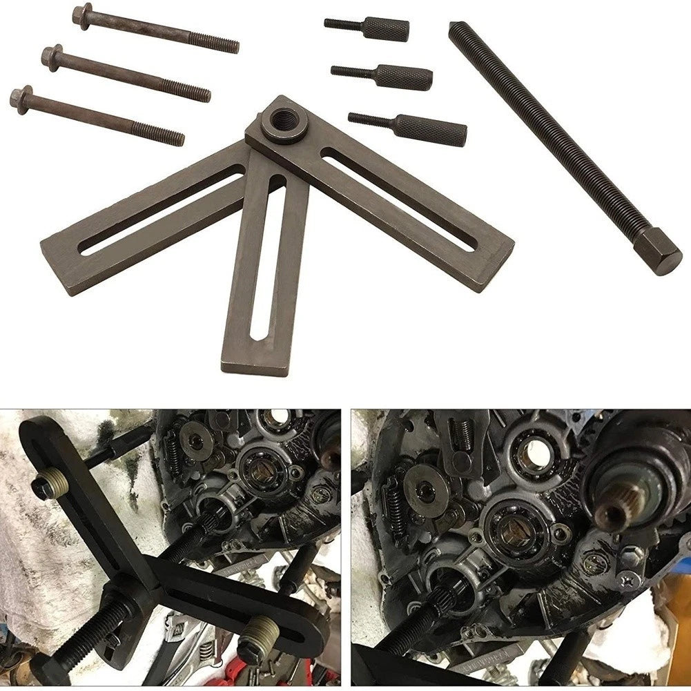 Dual Head Crankcase Splitter for Motorcycle Engine Repair