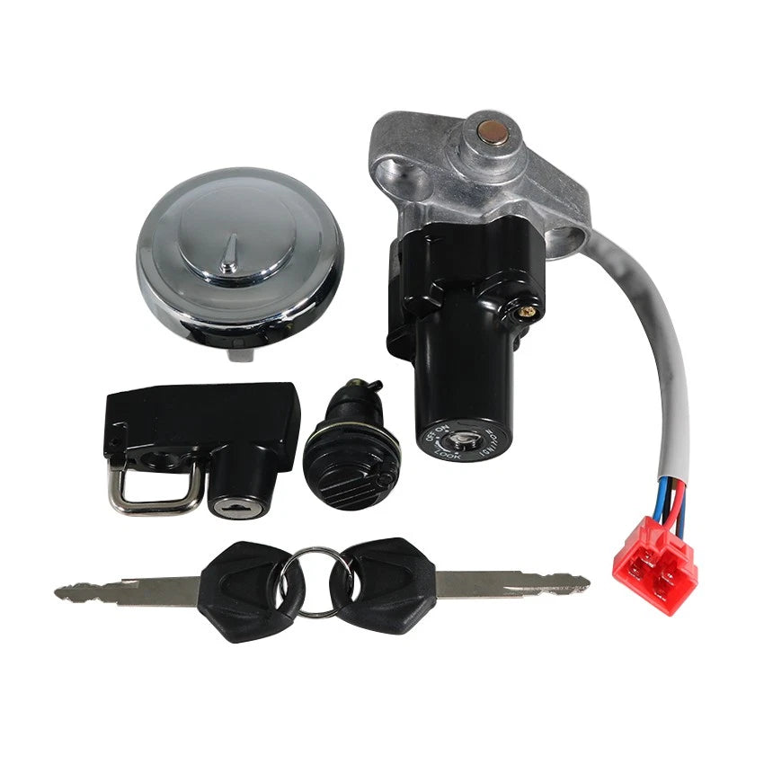 Ignition Switch Tank Cap Lock Set for Yamaha XVS400C (2001–2008)