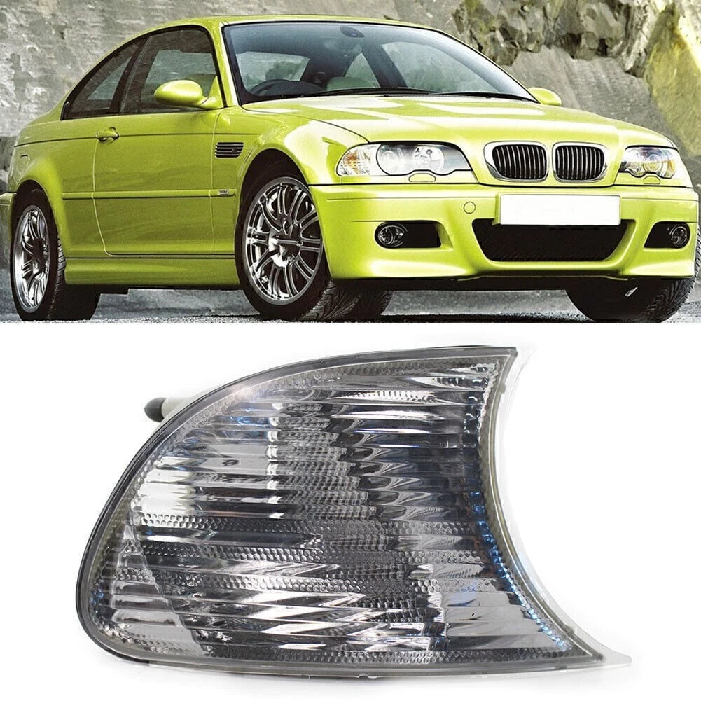 ABS Corner Light Clear Lens Right for BMW E46 3-Series (2000–2001)